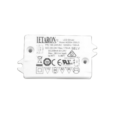 50 / conductor universal LETARON 170/300mA 3,6/4W de 60Hz 51.5x33x17 LED