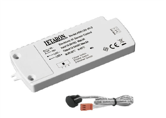 5A 60/120W PIR Motion Sensor Switch, un interruptor más oscuro del IR con la aprobación del CE del TUV