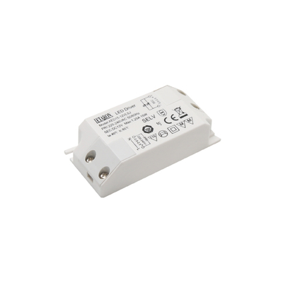 Controlador LED 15W para luz de espejo, fuente de alimentación de 12V, transformador de 120V CA a CC para tiras de luces, productos de voltaje constante