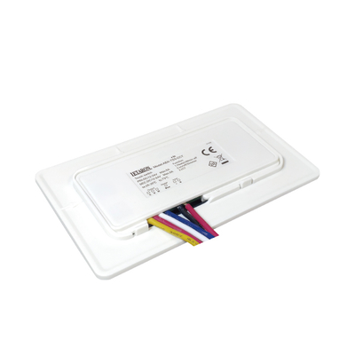 Interruptor táctil para espejo de baño, compatible con personalización, Interruptor LED regulable inteligente con tres botones, LED a prueba de agua DC12-24V